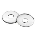 thumbnail image 1 of Transemion 2pcs Stainless Steel Faucet Decorative Cover Bathroom Easy To Install And Clean Resistant Abrasion, 1 of 6