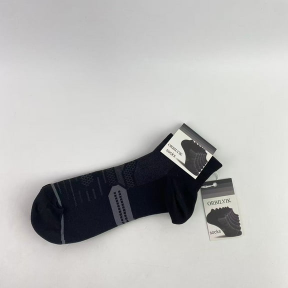 ORBILYIK socks,Men's Running Ankle Socks with Cushion, Low Cut Athletic Sport Tab Socks