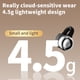 thumbnail image 4 of Auriculares Inalámbricos Bluetooth Auriculares Inalámbricos Bluetooth 5.3 Auriculares Ligeros con Micrófono Incorporado Ipx4 Auriculares Inmersivos, con Caja de Carga Auriculares Inalámbricos Bluetoot, 4 of 6