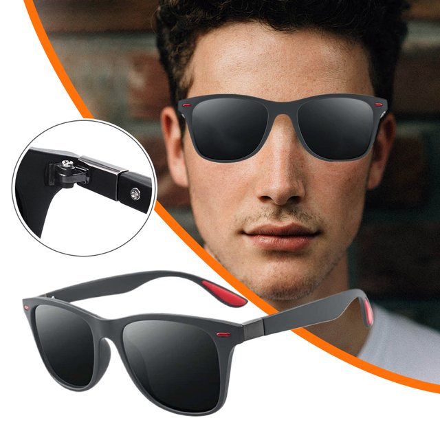 Gafas Polarizadas Gafas Redondas Gafas Polarizadas para Hombres (gris Gris)