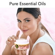 Moringa Anti-Aging Cream for Face, Smoothing Wrinkles Lines Spots by Moringa Energy Life, 3.4 oz