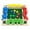 Colorful, variant on Kmdttou Emboadlie Game Funny Family Games-Shut The Box Board Game Shut The Box-Wooden Dice Board Game Tabletop Version Games for Classroom Home Party Or Pub-Co,Toys for Ages 3-13