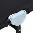 thumbnail image 6 of Spaco 5-Level Reclining Beach Chairs, Steel Frame Outdoor Sun Tanning Loungers for Yard, Patio, Durable Outdoor Chaise Lounge Pool Chairs, Black, 6 of 11