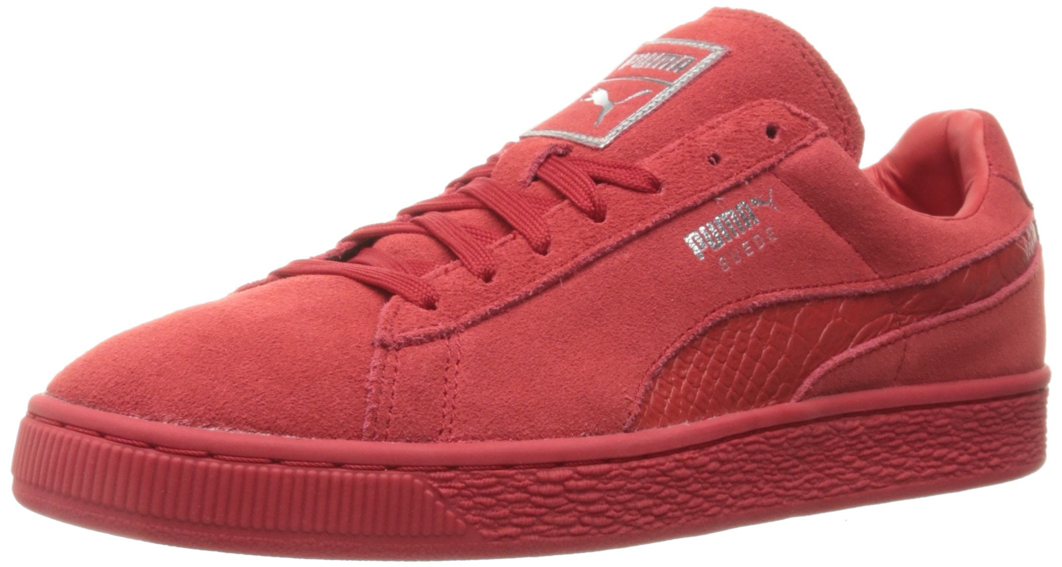 all red puma shoes