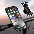 thumbnail image 1 of Handlebar Bracket Multifunction 360 Rotatable Silicone Stable Mobile Cell Phone Holder For Navigation Accessoriess, 1 of 6
