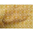 thumbnail image 4 of oneOone Cotton Poplin Yellow Fabric Geometric Bandhani Craft Projects Decor Fabric Printed By The Yard 56 Inches Wide, 4 of 4