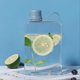 thumbnail image 5 of Square Water Bottle 500ml Portable Flat Drink Cups B, 5 of 5