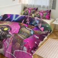 thumbnail image 6 of Apex Legends 3 Pieces Bedding Set 3D Printed Lightweight Bed Quilt Set Comforter Cover Set for Girls Kids Teens, 1 Quilt Cover 2 Pillowcases 86"x70", 6 of 8