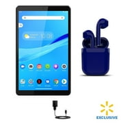 Restored Lenovo Tab M8 8-inch 16GB Wi-Fi Only Bundle: USA Essentials Bluetooth/Wireless Airbuds, Charger By Certified 2 Day Express (Refurbished)