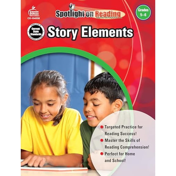 Pre-Owned Story Elements, Grades 5 - 6 (Paperback) 1609964942 9781609964948