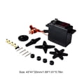 thumbnail image 3 of Servos Engranajes Digitales Servo de Metal con engranaje Digital para coche Futaba JR, modelo de helicóptero RC (MG995 180 Iron), 3 of 7