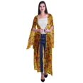 thumbnail image 1 of Moomaya Cardigan Long en Georgette Imprimée pour Femmes, Vêtements de Plage, Cache-Maillot, 1 of 5