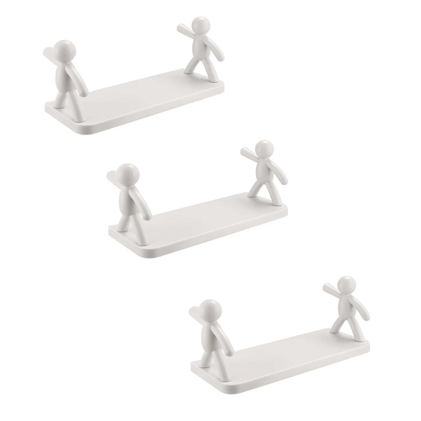 TUTUnaumb Bathroom Shelf Wall Mounted, Floating Shelves, Adhesive Shelf