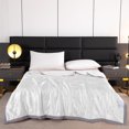 thumbnail image 2 of Home Savings Items!Kyusrd Satin Double Sided Summer Quilt Machine Washable Washable Thin Quilt Two Person Air Conditioning Quilt Summer Quilt Thin Comforter, 2 of 6