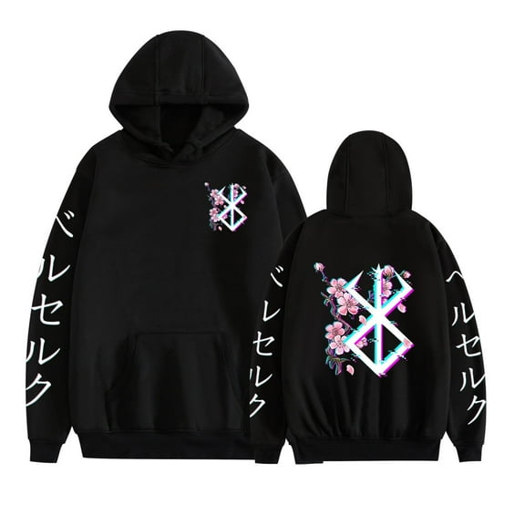 ZHIYAN Berserk Guts Griffith Hoodie - Memorial Edition Unisex Comfort High Street Anime Cosplay Pullover,XXS,1