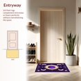 thumbnail image 3 of Ultra Soft Area Rug, Charming Celestial Whimsical Elements, Non Slip, Stain Resistant, Washable Area Rugs for Living Room, Bedroom(Purple, 3X5), 3 of 8