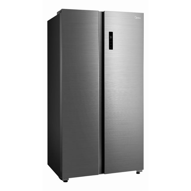 Refrigerador Automático Midea Side By Side Plus inverter Bru Steel 20 Pies Cúbicos con WiFi