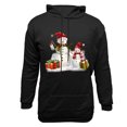 thumbnail image 4 of PNTUTB Men's Casual Solid Color Styling Christmas Graphic Print Long Sleeve Hoodie Drawstring Pullover Sweatshirt with Pocket, 4 of 6