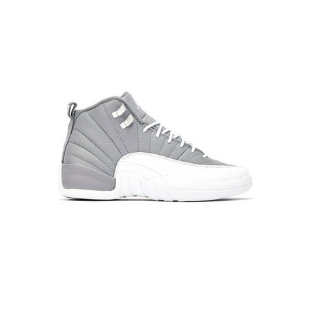 

Big Kid s Jordan 12 Retro Stealth Stealth/White-Cool Grey (153265 015) - 6.5