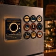 thumbnail image 5 of Christmas Magnetic Music Player Set Magnets for Refrigerator 9 Music Discs Music Player Fridge Magnet,Mini Vinyl Record Player-Inspired Magnetic Music Box for Christmas Decor and Gifting, 5 of 9