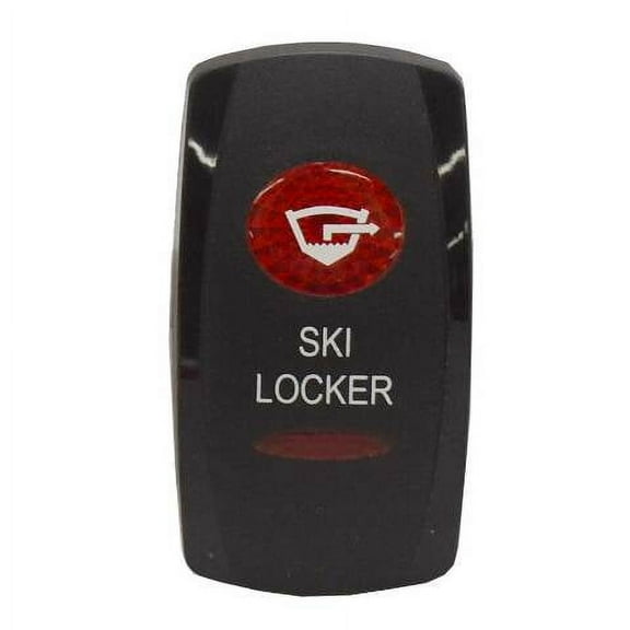 Avalon Pontoon Boat Rocker Switch Cover 125536 | Ski Locker Actuator Red