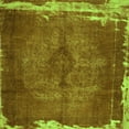 thumbnail image 1 of Ahgly Company Indoor Square Persian Green Traditional Area Rugs, 5' Square, 1 of 1