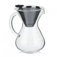 thumbnail image 4 of Pot de Filtre à Café, Pot de Filtre de Cafetière à Goutte à Main en Verre de 400 ML avec Balance pour Office Home, 4 of 8