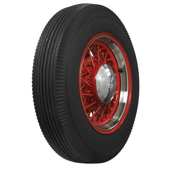Firestone 676450 Vintage Blackwall Bias Ply Tire, 700-16