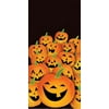 240 Small Black Field of Pumpkins Halloween Design Cellophane Treat Goodie Bags
