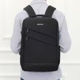 thumbnail image 2 of USB multi-function backpack for men's computer,Grey, 2 of 2