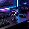 thumbnail image 5 of Rechargeable Desk Fan, Portable Mini Table Fan with LED Light and Digital Display, Stepless Speed Control USB-C Fan for Office, Bedroom, Home, Travel, 5 of 7