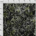thumbnail image 3 of oneOone Cotton Cambric Green Fabric Floral Sewing Fabric By The Yard Printed Diy Clothing Sewing Supplies 42 Inch Wide, 3 of 4