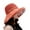 Red, variant on Bucket Hat Clearance, Women's Sun Hat Women's Hat Spring and Summer Mesh Face Pattern Clasp Basin Hat Outdoor Sun Visor Hat Beach Hats for Women Sun Hats for Women Red
