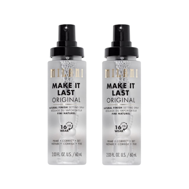 Spray fijador Milani Make It Last Original, paquete de 2