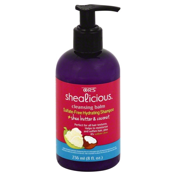Shealicious Cleanse Balm SulfateFree Hydrating Shampoo, 8 Fl Oz