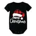 thumbnail image 7 of Red Plaids Christmas Hat Merry Christmas Family Matching Pajama Short Set(2XL,Men), 7 of 7