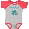 thumbnail image 3 of Inktastic Life's Better in a Camper Girls Baby Bodysuit, 3 of 5