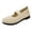 Beige, variant on Willtoo Mary Jane Flats Women with Adjustable Strap Wide Round Toe Casual Ballet Flats Orthopedic Shoes Dressy Comfortable for Office Work Walking Business