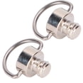 thumbnail image 5 of 2pcs 1/4 Inch DRing Stainless Steel Camera Screw for Tripod Monopod Quick Release Plate, 5 of 5