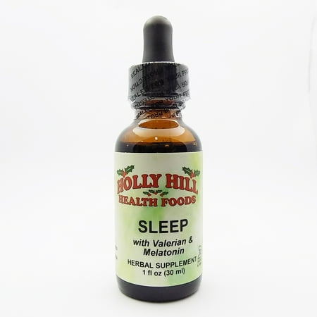 Holly Hill Health Foods, Sleep (with Valerian & Melatonin), 1 Ounce