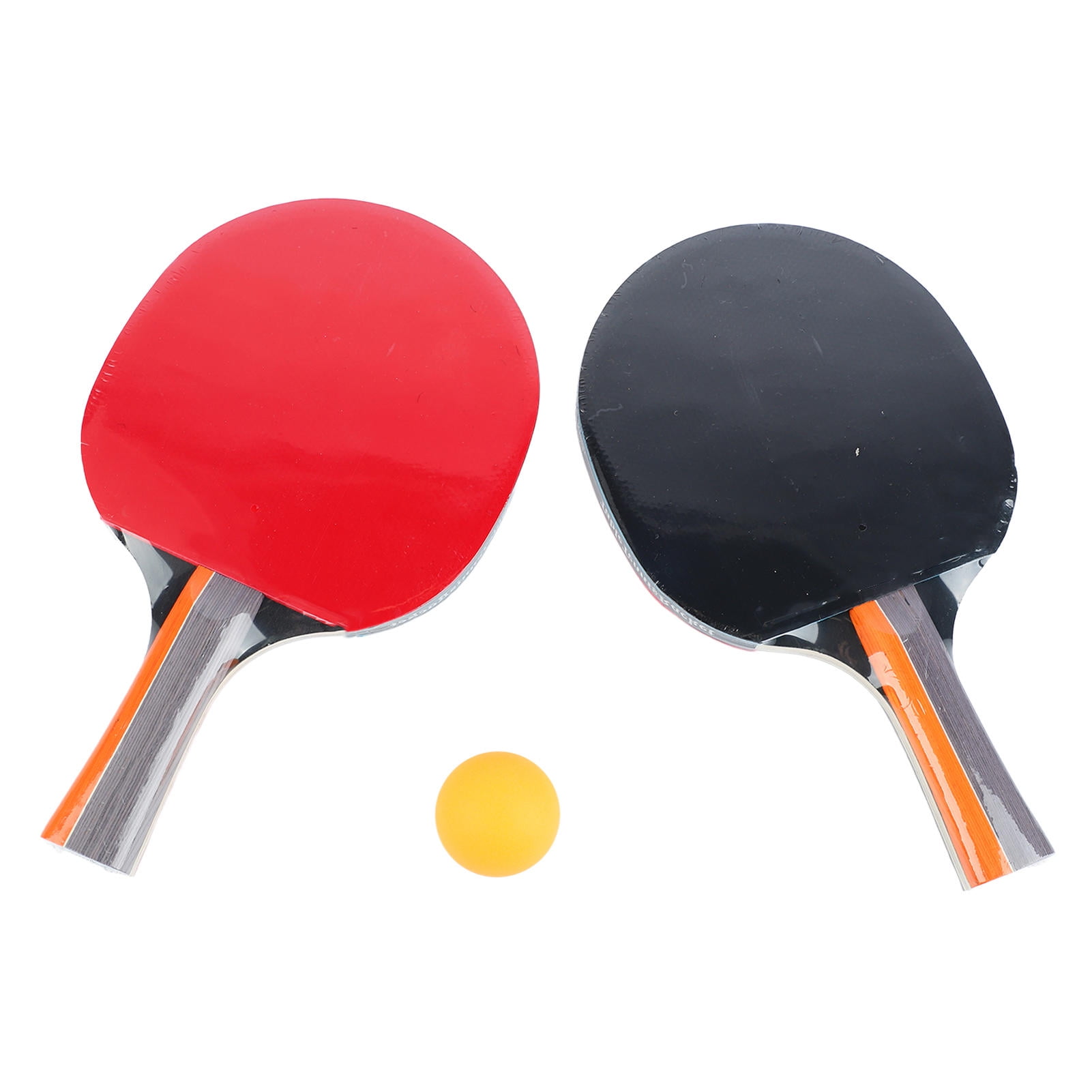 YAHHU 7-Layer Table Tennis Paddle 3 Balls，Set with Sweat-Absorbing Handle – Powerful Control, Easy to Play, Beginner Friendly