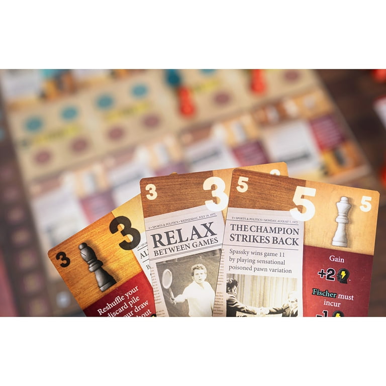 Capstone Games: Match of The Century - Strategy Board Game, Based On The 1972 World Chess Championship, Spassky Vs Fischer, 2 Players Capstone Games: Match of The Century - Strategy Board Game, Based On The 1972 World Chess Championship, Spassky Vs Fischer, 2 Players