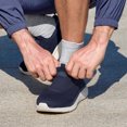 thumbnail image 3 of Fittington Men's Wide Slip on Walking Shoes - Hands Free Lightweight Sneakers with Arch Support & Cushioned Sole, Easy on & off, 3 of 11
