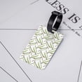 thumbnail image 5 of Luggage Tags for Suitcases, Asparagus Pattern funny Leather Bag Luggage Tags ID Label Tags Privacy Protection Travel Bag Labels, 5 of 6