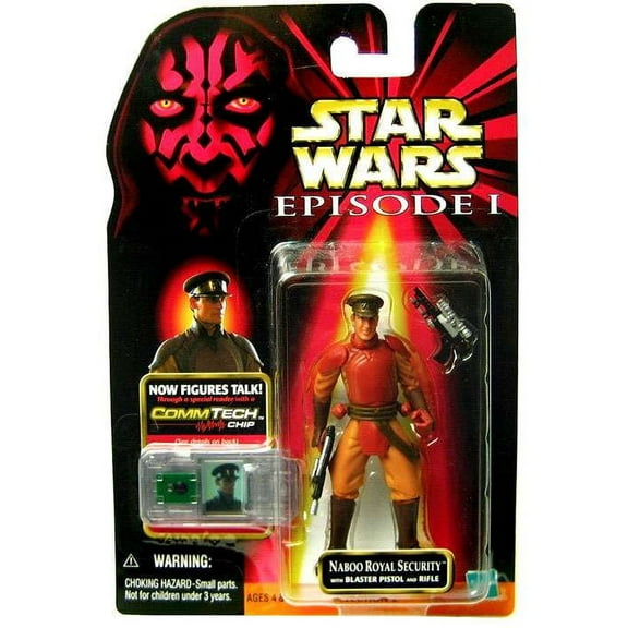 Star Wars Episode I Basic 1999 Naboo Royal Security Action Figure