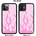 thumbnail image 2 of Édition Limitée Coques Compatibles avec iPhone 12 et 12 Pro (Flammes Roses), 2 of 3