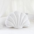 thumbnail image 2 of Luxury Shell Stuffed Pillow Velvet Pillow Sea Shell Household Decoration Bed Sofa Cushion, 2 of 5