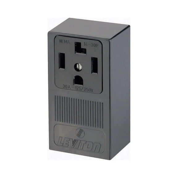 Pass & Seymour 55054 Single-Surface Dryer Receptacle, 4-Wire