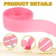 thumbnail image 3 of Cinta de gancho y bucle Uxcell, tiras de sujeción de nylon sin adhesivo de 3/4 pulgadas en rosa, 3 of 7