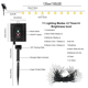 thumbnail image 2 of 1PCS Solar Star Light String-[12 metros 100 luces] [Ocho modos] [Estrellas cálidas] Vhermosa, 2 of 5